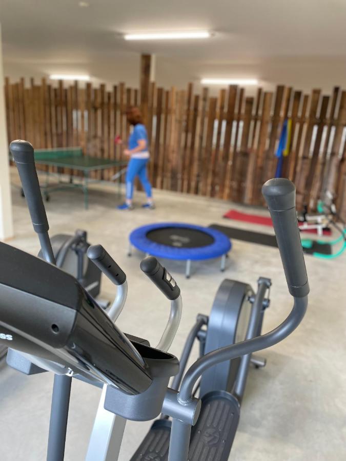 Chalet-Ferienwohnung Aehrenglueck, 70 Qm, Wellness/Fitness/Sauna - Bergroedelhof Feilitzsch Eksteriør billede