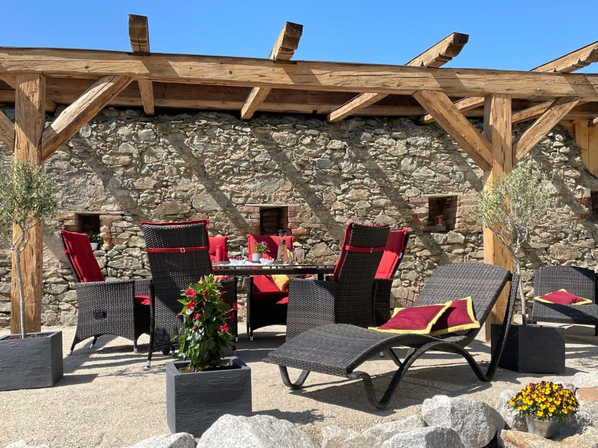 Chalet-Ferienwohnung Aehrenglueck, 70 Qm, Wellness/Fitness/Sauna - Bergroedelhof Feilitzsch Eksteriør billede