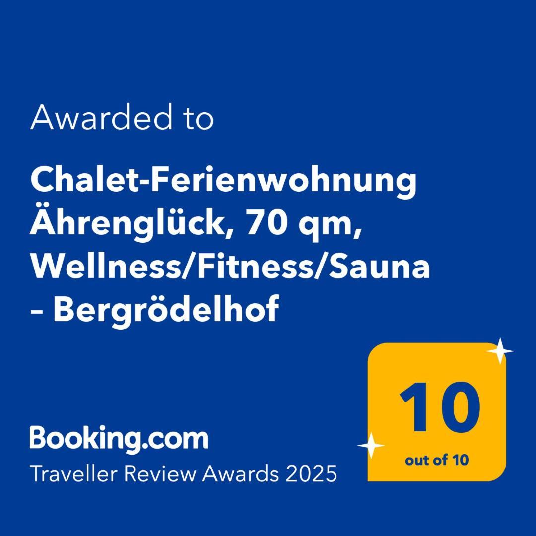 Chalet-Ferienwohnung Aehrenglueck, 70 Qm, Wellness/Fitness/Sauna - Bergroedelhof Feilitzsch Eksteriør billede